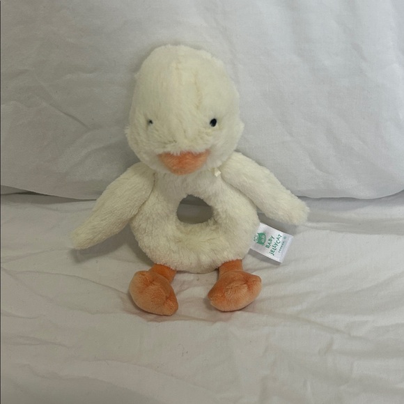 Jellycat Other - Jellycat Baby Bashful Duckling Ring Rattle